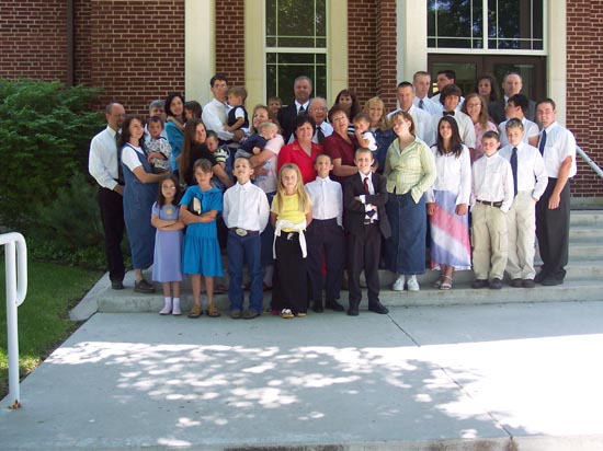 2005 family reunion in Malad, ID